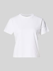 Regular Fit T-Shirt mit Logo-Stitching von Anine Bing - 7