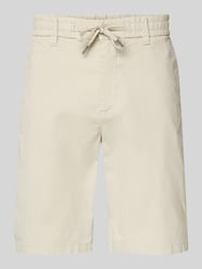 Tapered Chinoshorts aus Baumwoll-Mix Modell 'CHINO_TAPERED_DS_3S' von BOSS Orange Beige - 47