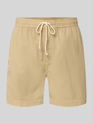 Szorty o kroju regular fit z elastycznym pasem model 'SUNFADED' od GANT - 34