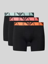 Boxershorts mit elastischem Logo-Bund im 3er-Pack von Emporio Armani - 21