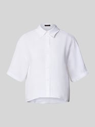 Regular Fit Leinenbluse mit Knopfleiste von More & More - 4