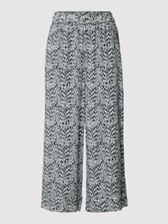 Culotte met all-over bloemenmotief van s.Oliver RED LABEL Groen - 19