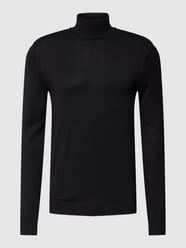 Strickpullover mit Rollkragen Modell 'WYLER' von Only & Sons Schwarz - 11