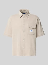 Koszula casualowa o kroju relaxed fit z mieszanki bawełny 'EBAFFINO' od HUGO Blue - 9