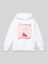 Bluza z kapturem z nadrukiem z logo od Abercrombie&Fitch - 8