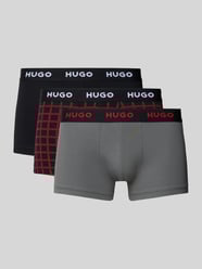 Slim fit boxershort van katoenmix in een set van 3 stuks van HUGO - 8