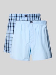 Boxershorts mit Label-Patch im 2er-Pack von Christian Berg Men - 35