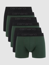 Boxershort met stretch in een set van 6 stuks van camano Groen - 40