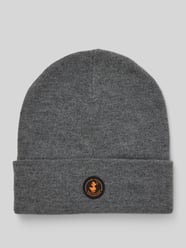 Muts in gebreide look met logo-applicatie, model 'Lou' van SAVE THE DUCK - 47