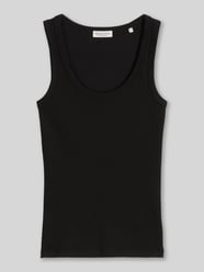 Top o kroju slim fit z mieszanki bawełny od Marc O'Polo - 16