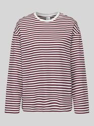 Regular Fit Langarmshirt aus Baumwoll-Mix Modell 'ADIE' von PIECES - 24