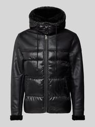 Steppjacke mit Kapuze von Guess Schwarz - 10