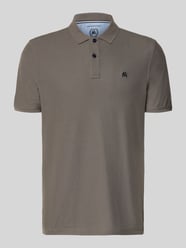 Koszulka polo o kroju regular fit z wyhaftowanym logo model „Performance” od LERROS - 3