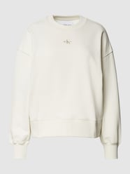 Bluza z nadrukiem z logo od Calvin Klein Jeans Biały - 21
