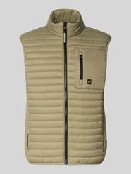 Kamizelka pikowana ze stójką od camel active - 18