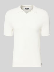 Slim Fit Poloshirt mit Strukturmuster von REVIEW - 10