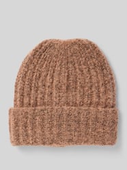 Beanie aus Rippstrick Modell 'PYRON' von Pieces Pink - 34