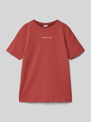 T-shirt o kroju regular fit z czystej bawełny od s.Oliver RED LABEL - 36