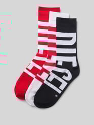 Sokken met labeldetail in een set van 3 paar van Diesel - 29