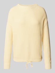 Oversized Strickpullover aus Viskose von Jake*s Casual Gelb - 33