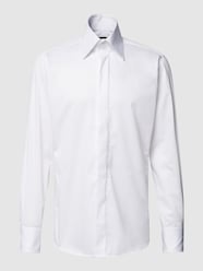 Business-Hemd mit Label-Stitching von Karl Lagerfeld Weiß - 19
