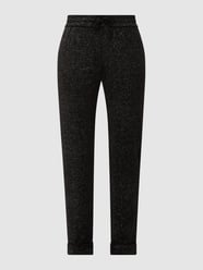 Joggingbroek met glittereffect van Princess Goes Hollywood Zwart - 6