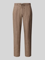Slim Fit Leinenhose aus reinem Leinen Modell 'Fabio' von Brax - 5