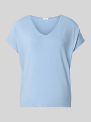 T-shirt z mieszanki wiskozy o kroju relaxed fit od s.Oliver RED LABEL - 5