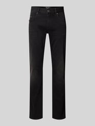 Jeansy o kroju regular fit z detalem z logo model „Nightflight” od PME Legend - 10