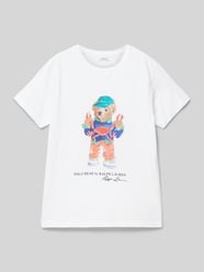 T-Shirt mit Label-Print von Polo Ralph Lauren Teens - 33