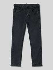 Slim Fit Jeans im 5-Pocket-Design von Blue Seven Schwarz - 35