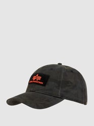 Cap mit Logo von Alpha Industries Schwarz - 13
