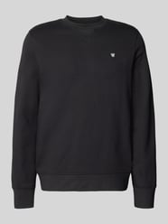 Sweatshirt met labelstitching, model 'Tye' van Wood Wood - 35