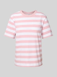 T-Shirt mit Rundhalsausschnitt Modell 'ESSENTIAL' von Selected Femme Pink - 3