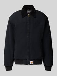 Kurtka z zamkiem błyskawicznym i detalem z logo model 'Santa Fe' od Carhartt Work In Progress - 22