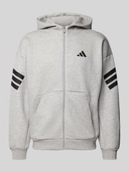 Sweatjacke mit Kapuze und Logo von adidas Sportswear - 32