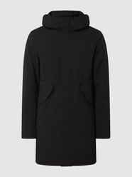 Parka met capuchon, model 'Hjalmar' - waterdicht van Elvine Zwart - 12