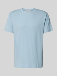 T-shirt z mieszanki bawełny, krój regular fit, model 'SPENCER' od Selected Homme - 23