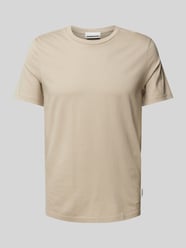 T-Shirt mit Rundhalsausschnitt Modell 'JAAMES' von Armedangels Beige - 4