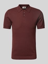 Slim fit poloshirt met structuurmotief, model 'TRITON 10' van Drykorn - 13