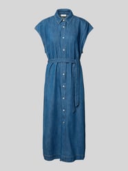 Sukienka jeansowa o kroju regular fit z czystej bawełny od s.Oliver RED LABEL - 41