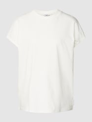 T-shirt z bawełny od Marc O'Polo Denim Biały - 8