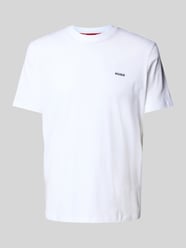 T-Shirt mit Label-Print Modell 'Dero' von HUGO - 40
