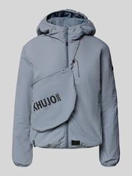 Jack met capuchon en labeldetail model 'SHELLY2' van khujo - 32