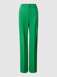 Stoffen broek met viscose, model 'Havira' van HUGO Groen - 10