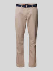 Slim Fit Chino mit Gürtel von MCNEAL Beige - 27