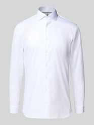Koszula biznesowa o kroju super slim fit z kołnierzykiem typu kent od OLYMP No. Six - 26