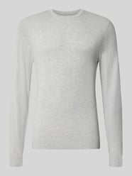 Strickpullover mit geripptem Rundhalsausschnitt von MCNEAL - 48