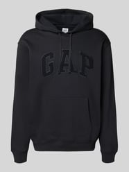 Bluza z kapturem z detalem logo i kieszenią kangurką od GAP - 21