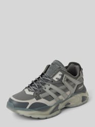 Sneaker mit Kontrastbesatz Modell 'BELLUNO' von Guess Grau - 3